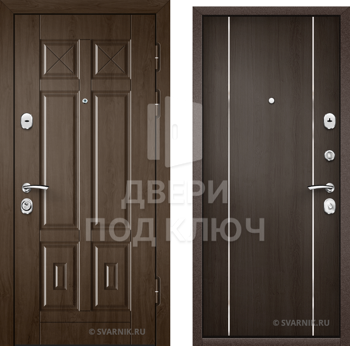 Антивандальная металлическая дверь ДПК-1120